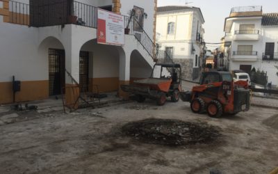 Obras en la Plaza del Corpus Christi