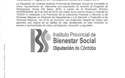 Subvenciones I.P.B.S.