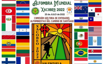 Alfombra mundial el lunes 25 de julio en Valenzuela